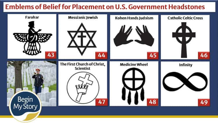 U.S. Military Emblem of Belief 43-49