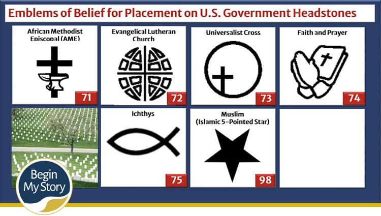 U.S. Military Emblem of Belief 71-98