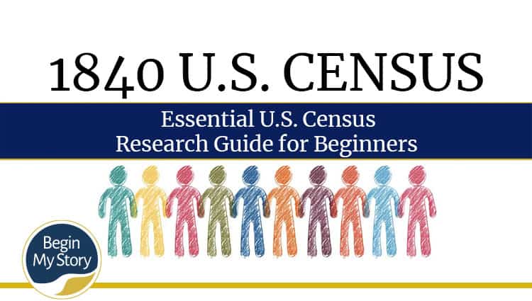 1840 U.S. Census Logo Masthead